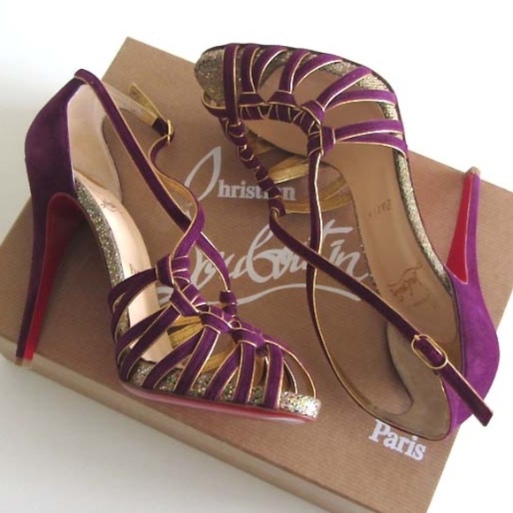 CHRISTIAN LOUBOUTIN 8 Mignons strappy sandals 39.5 - Picture 6 of 8